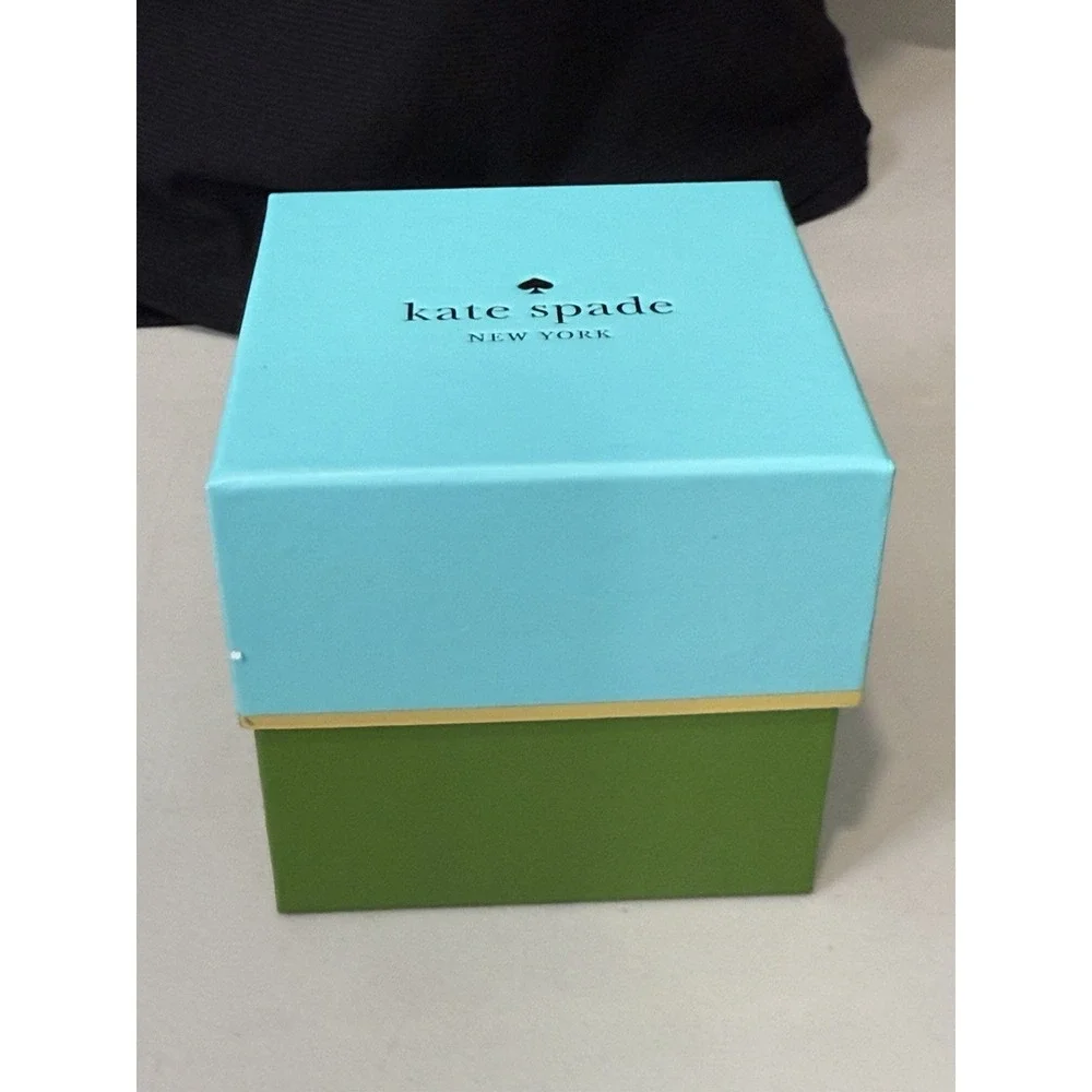 Kate Spade New York Empty Watch Box Turquoise Blue Green Replacement‎ Gift Box